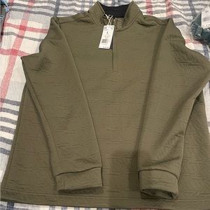 Xl and large size men sweatshirt olive strata brand new w.tags original adidas